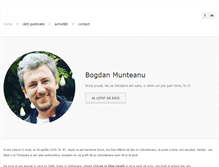 Tablet Screenshot of bogdanmunteanu.com